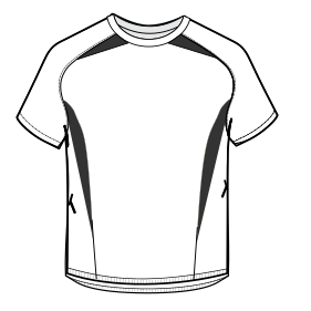 Fashion sewing patterns for MEN T-Shirts Football T-shirt 9181